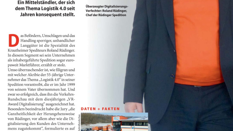 Interview: "Der Schlüssel für effizientere Logistik" Interview: "Der Schlüssel für effizientere Logistik"
