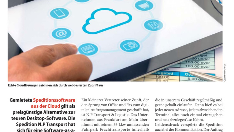 Cloudsoftware statt Excel