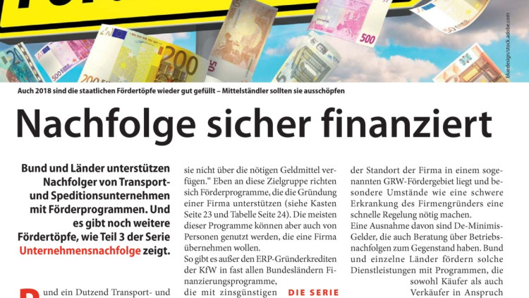 Nachfolge sicher finanziert