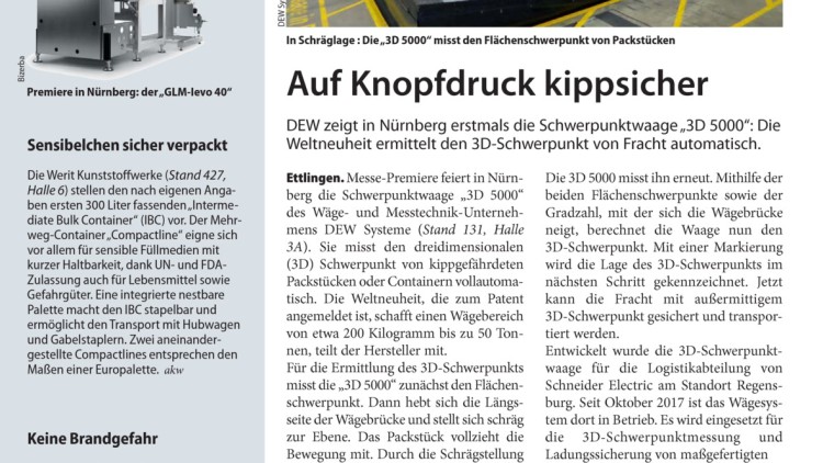 Für hohe Lasten gemacht