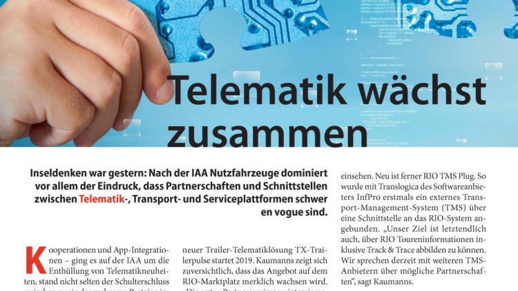 Telematik wächst zusammen