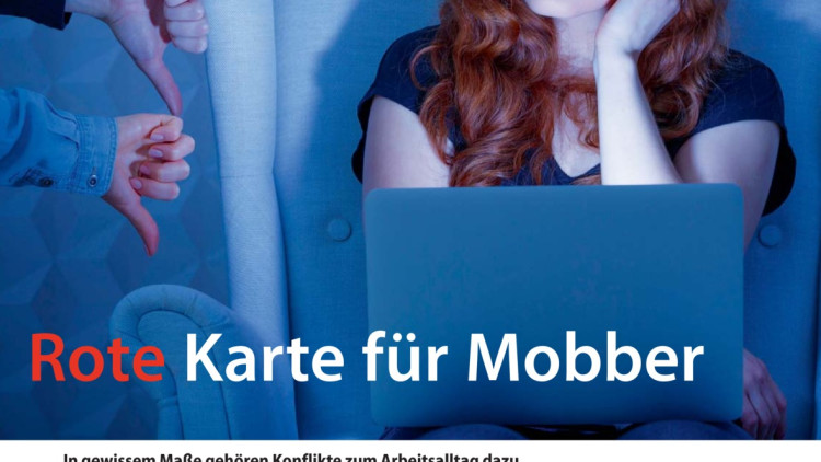 Rote Karte für Mobber