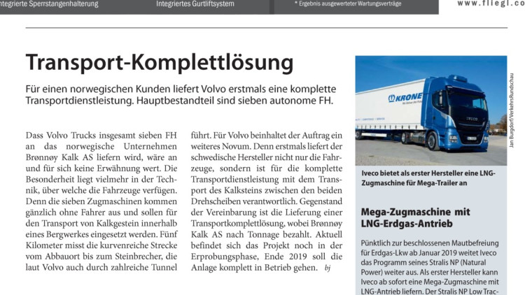 Transport-Komplettlösung