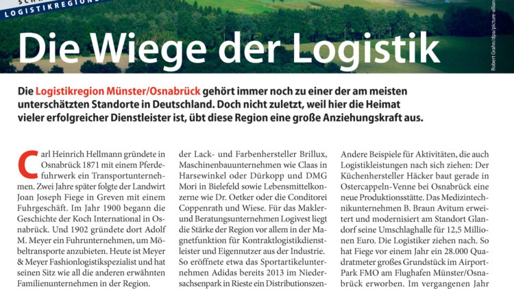 Die Wiege der Logistik