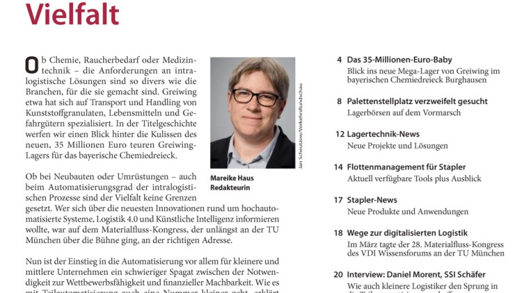 Intralogistische Vielfalt