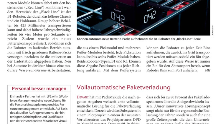 TGW erweitert Lager von Würth Elektronik eiSos