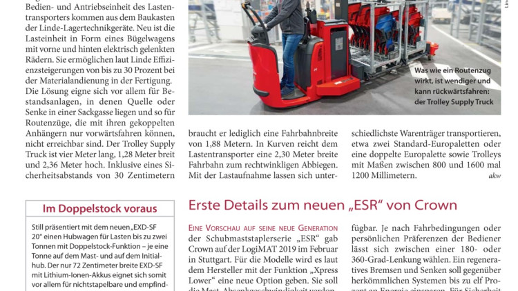 Trolley-Transport neu gedacht