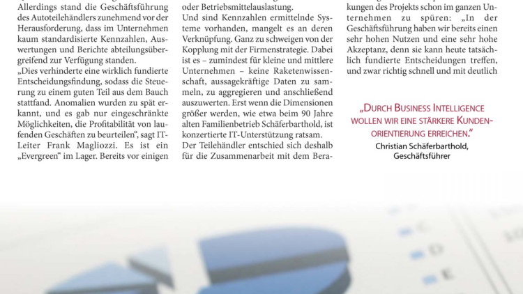 "Teils sind Mitarbeiter dankbar für eine scharfe Schere"