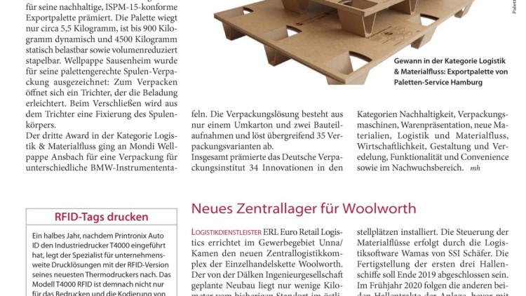 Neuer Großladungsträger Neuer Großladungsträger