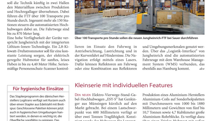 Ein FTF-Elferteam fährt für Sauer Ein FTF-Elferteam fährt für Sauer