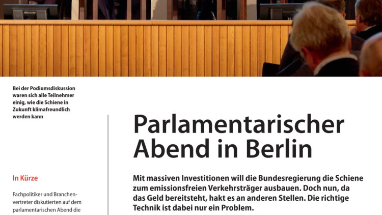 Parlamentarischer Abend in Berlin