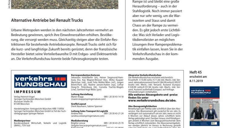 Marktübersicht Lkw-Miete