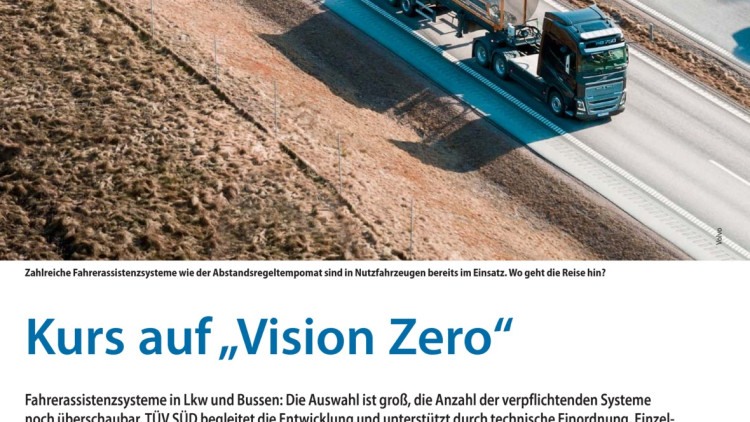 Kurs auf "Vision Zero"
