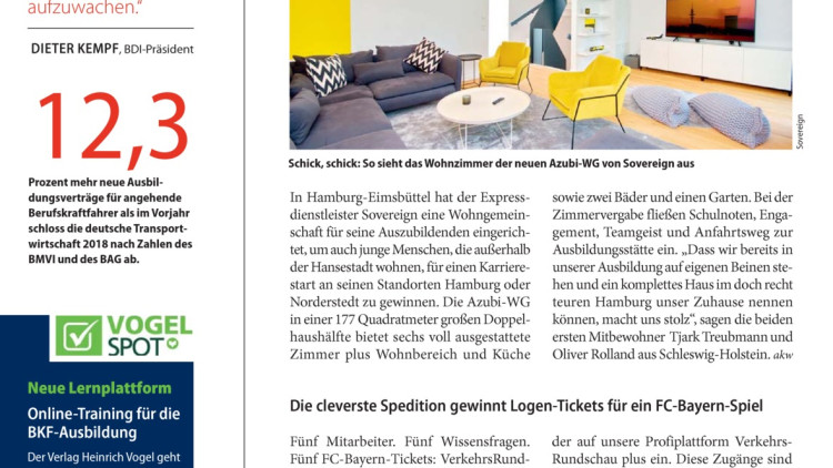 Die cleverste Spedition gewinnt Logen-Tickets für ein FC-Bayern-Spiel Die cleverste Spedition gewinnt Logen-Tickets für ein FC-Bayern-Spiel