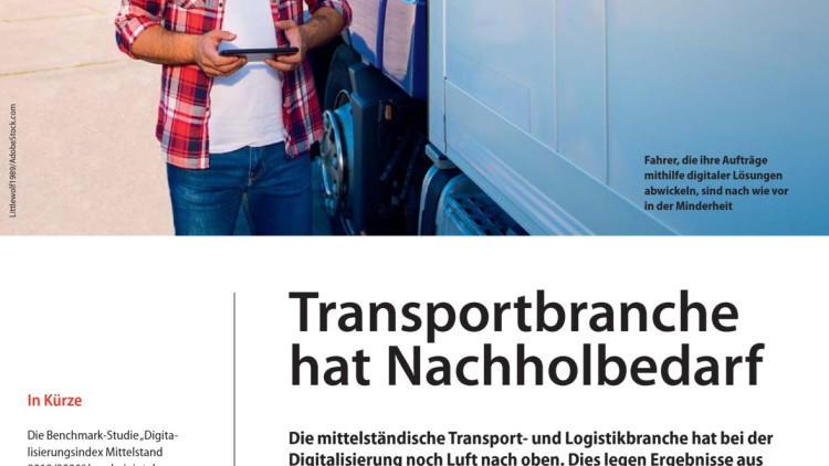 Transportbranche hat Nachholbedarf