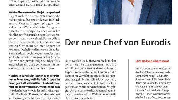 Der neue Chef von Eurodis