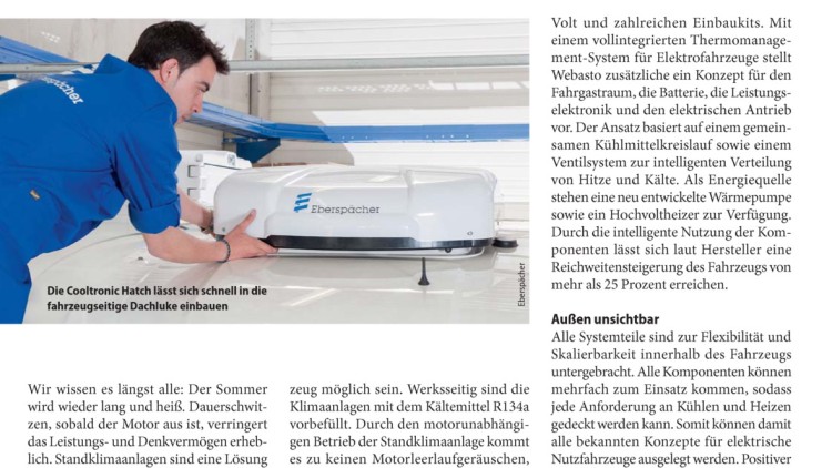 Gegen Schwitzen und Überhitzen