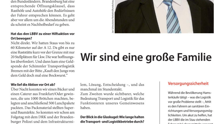 Wir sind eine große Familie