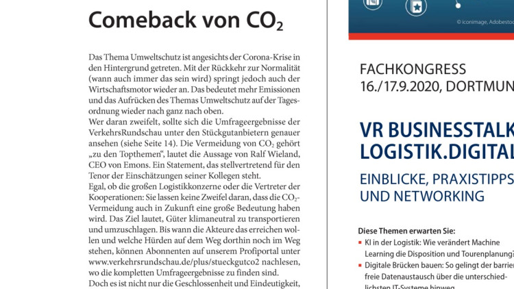 Keine Zweifel am Comeback von CO2