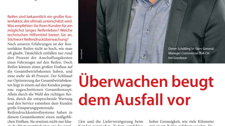 Überwachen beugt dem Ausfall vor Überwachen beugt dem Ausfall vor
