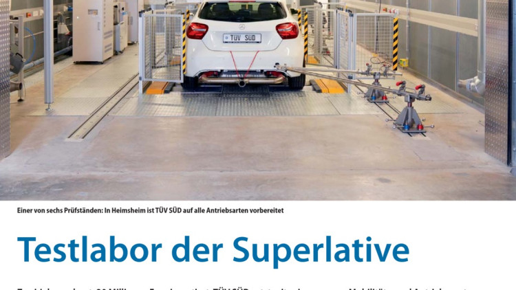 Testlabor der Superlative