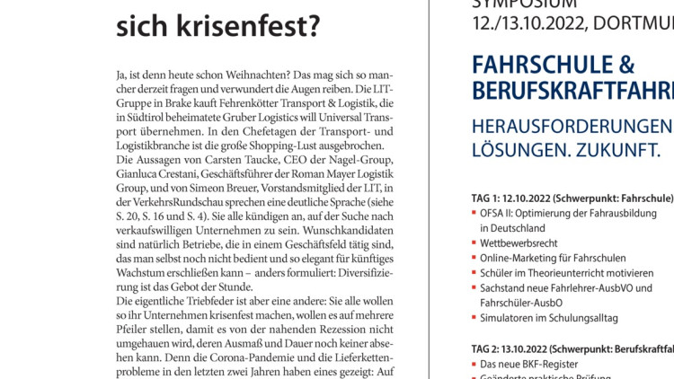Wie machen Sie sich krisenfest? Wie machen Sie sich krisenfest?