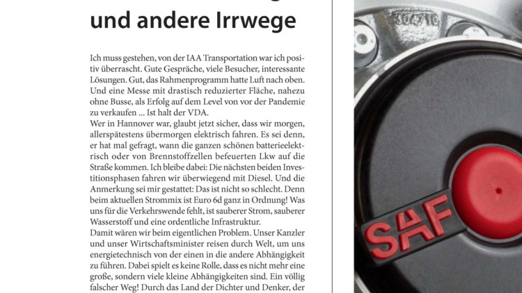 Messe, Krise, Krieg und andere Irrwege Messe, Krise, Krieg und andere Irrwege