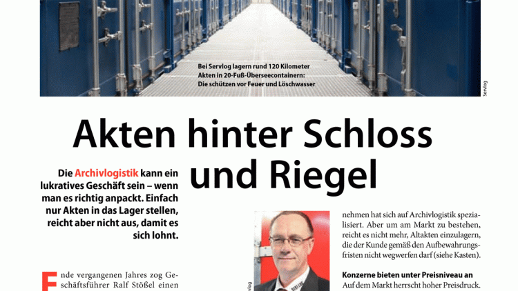 hinter Schloss und Riegel