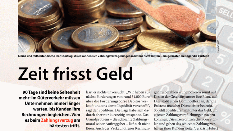 Zeit frisst Geld