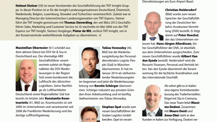 Top News: Neuer Vorsitzender bei TNT