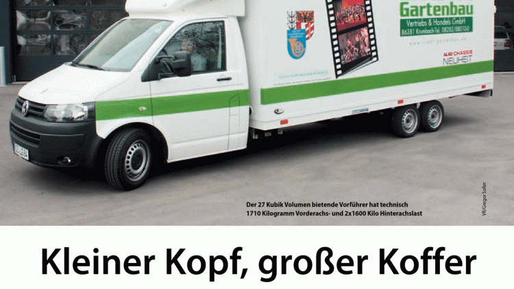 Kleiner Kopf, großer Koffer