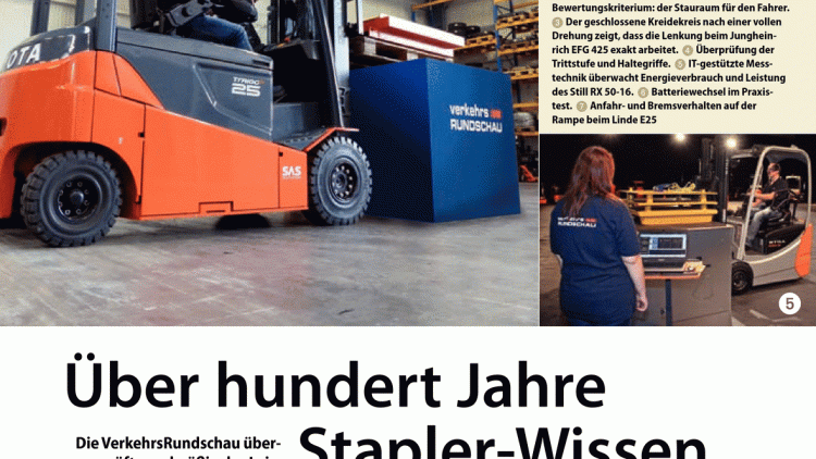 Über hundert Jahre Stapler-Wissen