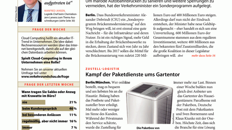 Zustell-Logistik: Kampf der Paketdienste ums Gartentor