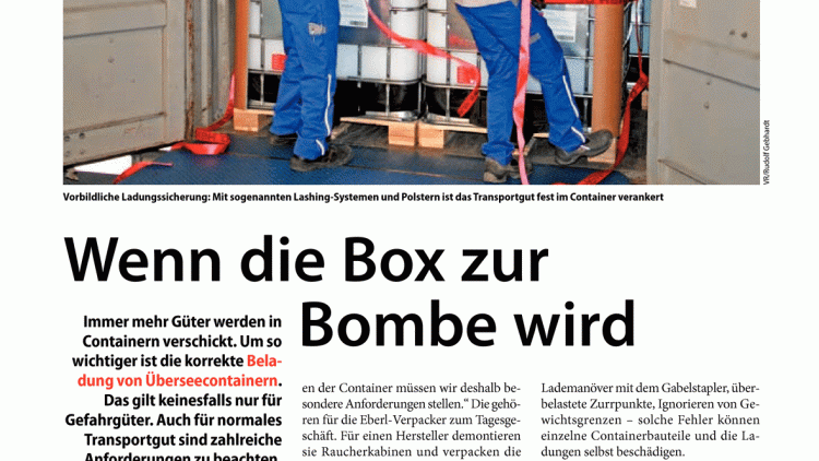 Wenn die Box zur Bombe wird