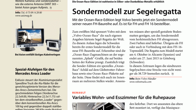 Renault: Variables Wohn- und Esszimmer für die Ruhepause