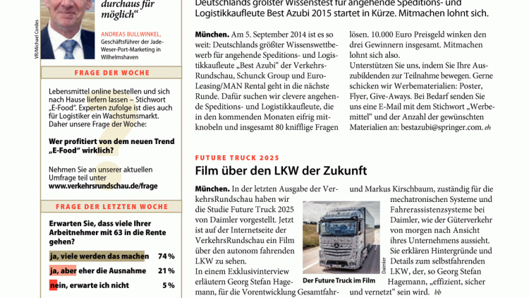Future Truck 2025: Film über den LKW der Zukunft