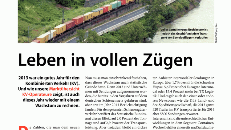 Leben in vollen Zügen