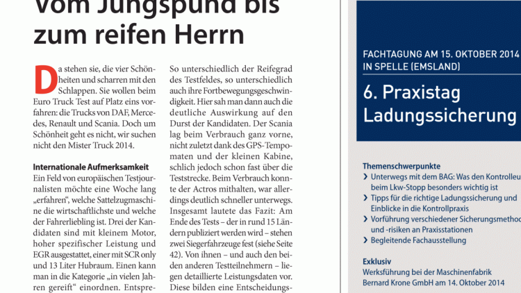 Euro Truck Test: Vom Jungspund bis zum reifen Herrn Euro Truck Test: Vom Jungspund bis zum reifen Herrn