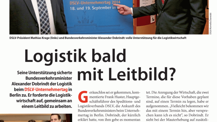 Logistik bald mit Leitbild?