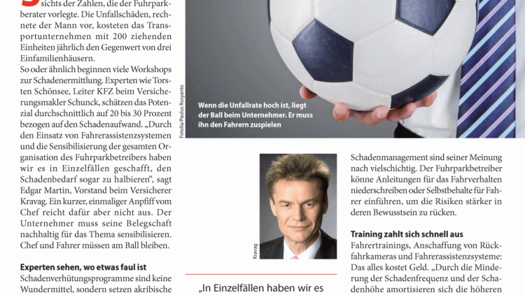 Immer am Ball bleiben