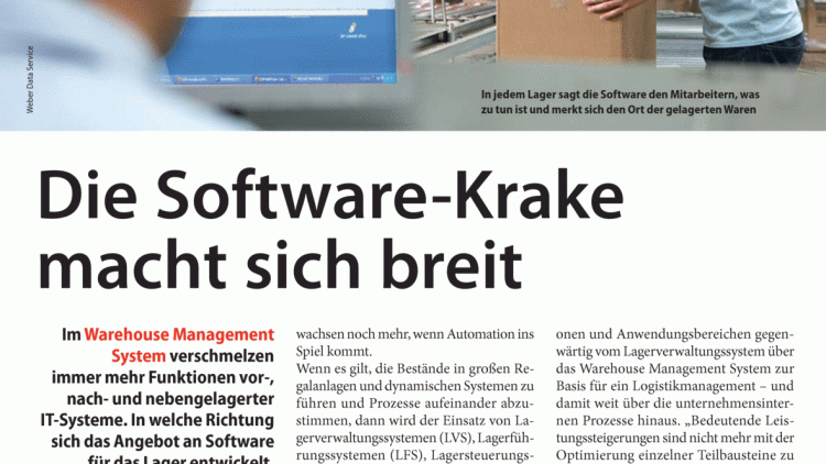 Interview: Lagersoftware kommt zunehmend aus der Cloud