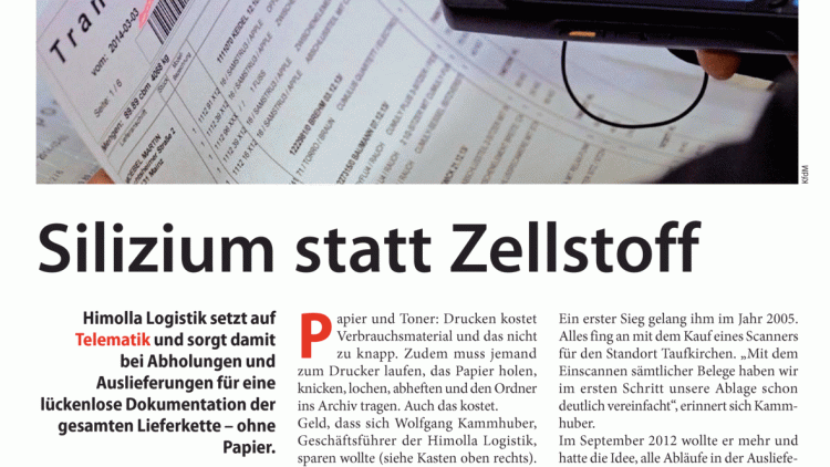 Silizium statt Zellstoff