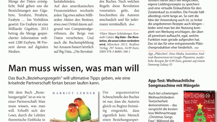 App-Test: Plätzchenrezepte für die Hosentasche