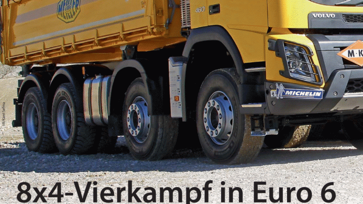 8x4-Vierkampf in Euro 6