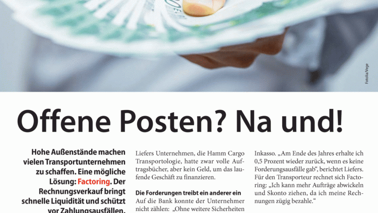 Offene Posten? Na und!