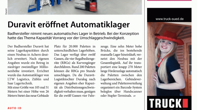 Neues Distributionszentrum für Kloschüsseln und ...