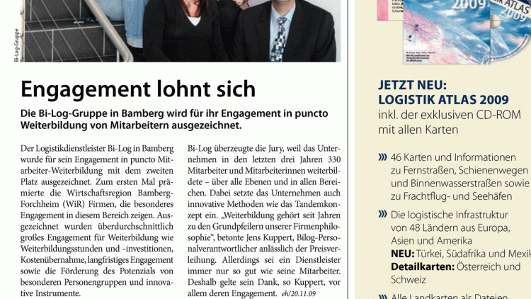 Freuen sich über die Auszeichnung (v. r.): ...