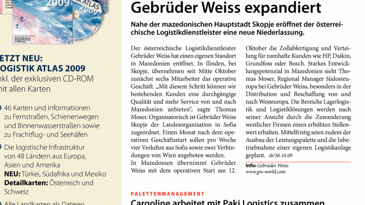 Die neue Niederlassung in Ilinden