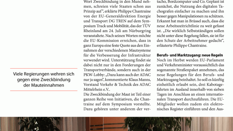 LKW-Maut bleibt der
