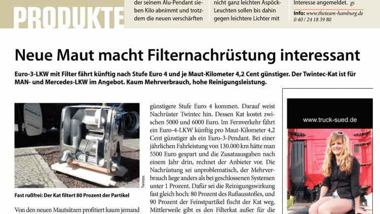 Unterfahrschutz aus Kohlefaser